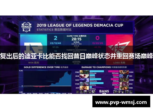 复出后的迪亚卡比能否找回昔日巅峰状态并重回赛场巅峰